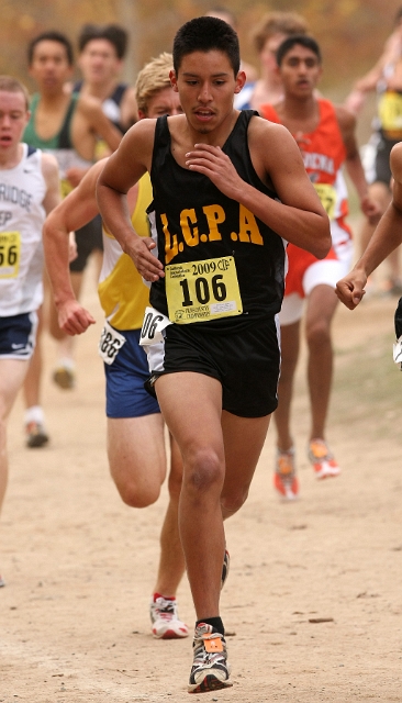 2009 CIF XC Boys D5-041.JPG - 2009 California CIF Cross Country Championships, Woodward Park, Fresno, California